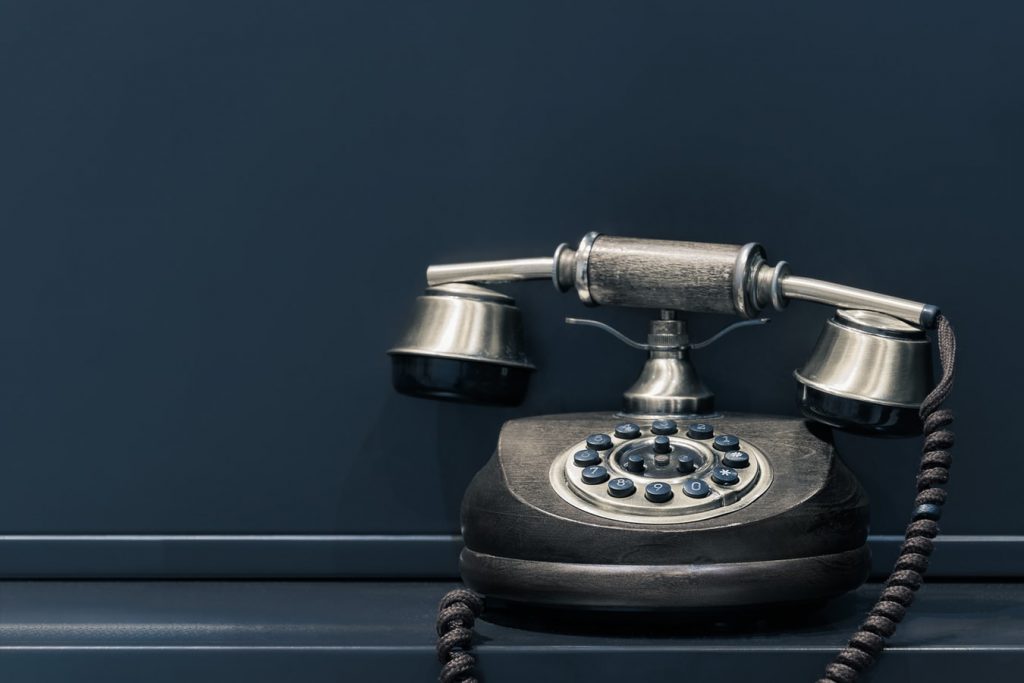 Antwoordservice Nijmegen - oude telefoon